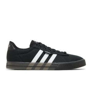 adidas Shoes Mens 8 Black Daily 3.0 Translucent Outsole Skate White FW7050
